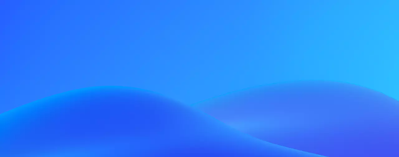 blue background
